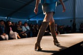 The Open Day catwalk, photograph by Madison Blair.